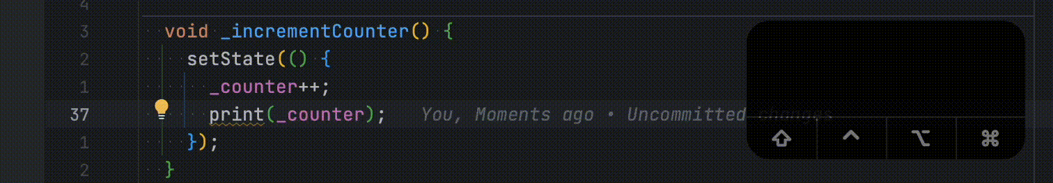 Comment selected lines